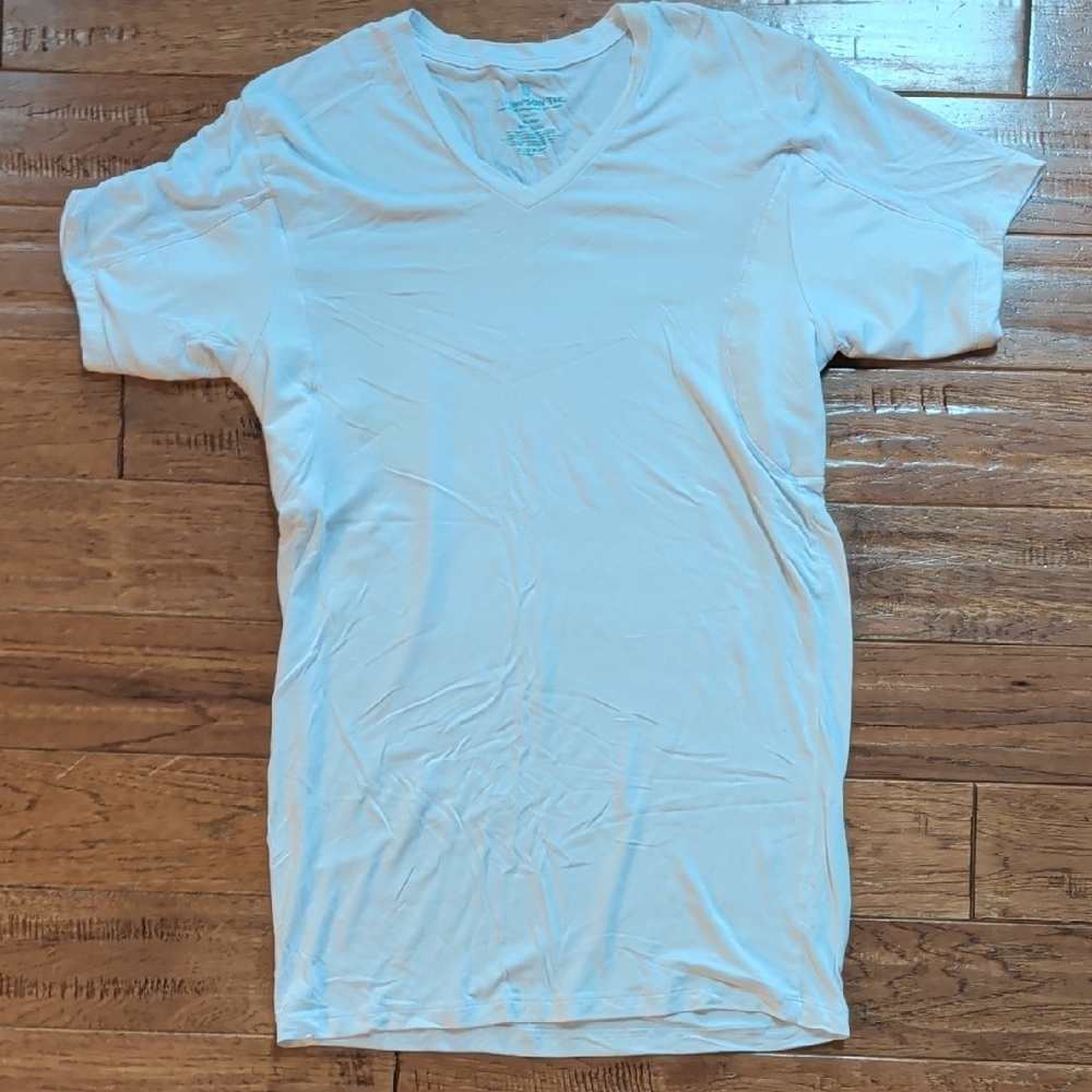 Thompson Tee Men's White V-Neck T-Shirt